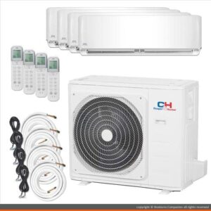 Jenis AC Central untuk Gedung, Jenis AC Central, AC Chiller, AC VRF (Variable Refrigerant Flow), AC Split Duct, AC Paket Rooftop, AC Ductless Mini-Split